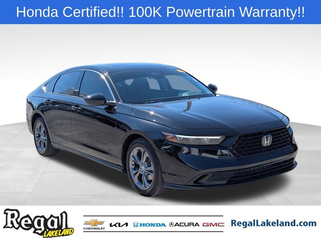 Certified 2024 Honda Accord Sedan EX Sedan
