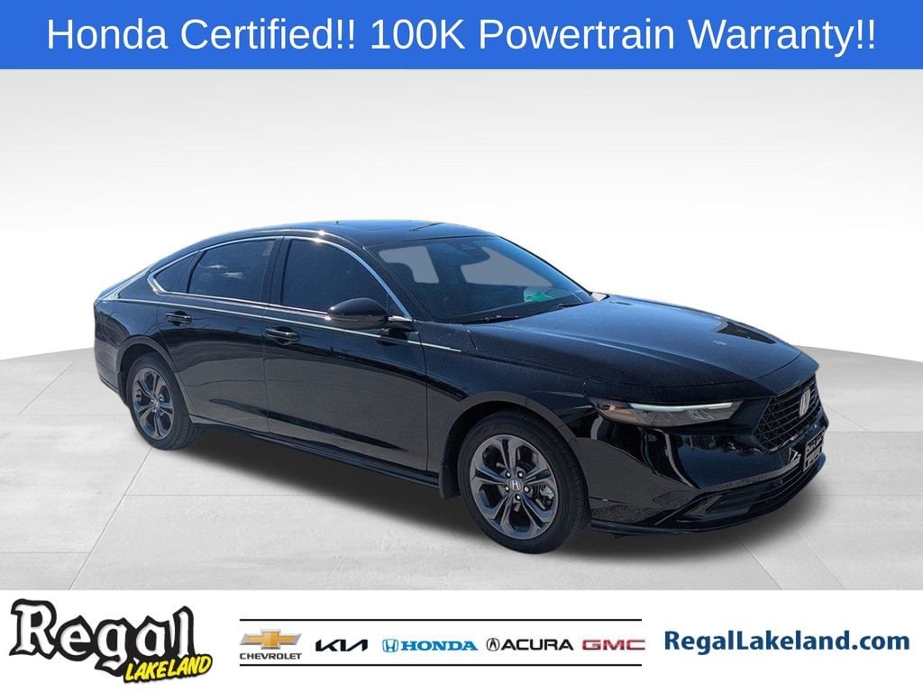 Certified 2025 Honda Accord Hybrid EX-L Sedan