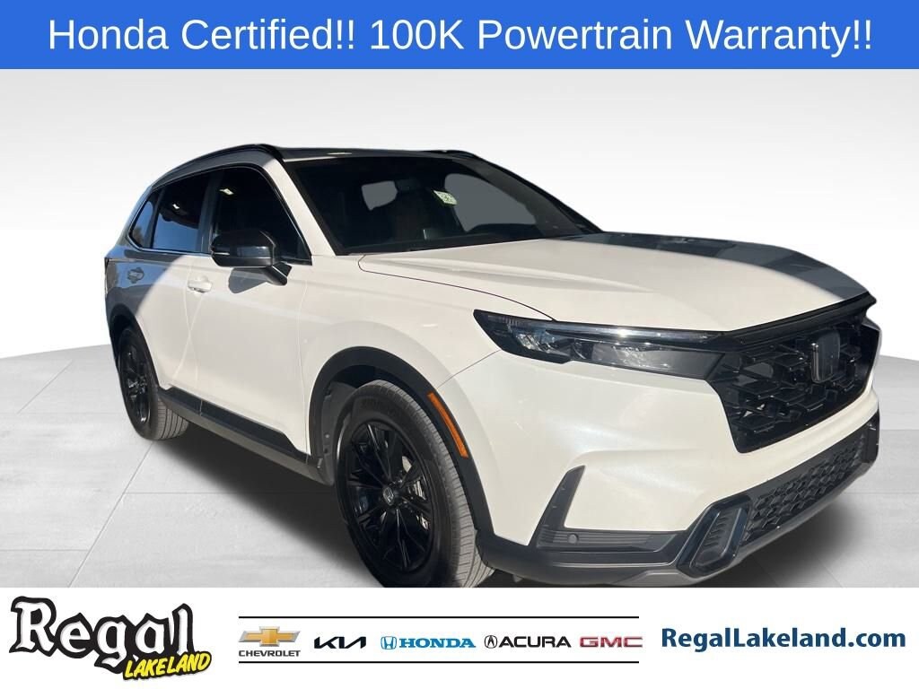 Certified 2025 Honda CR-V Hybrid Sport-L SUV