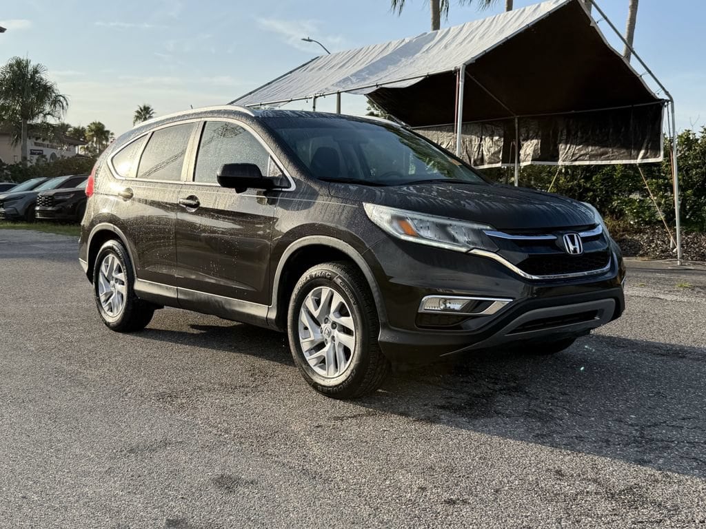 Used 2015 Honda CR-V EX-L with VIN 2HKRM3H77FH545171 for sale in Lakeland, FL