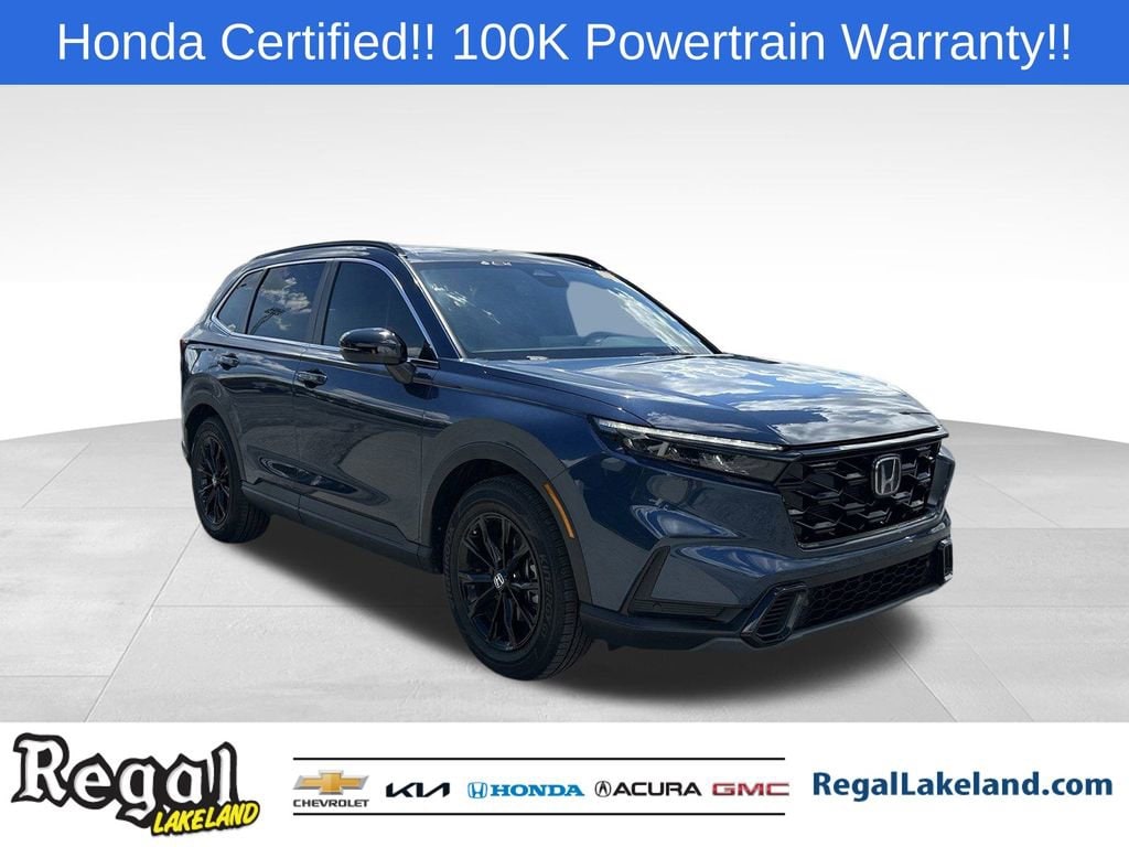 Certified 2025 Honda CR-V Hybrid Sport-L SUV