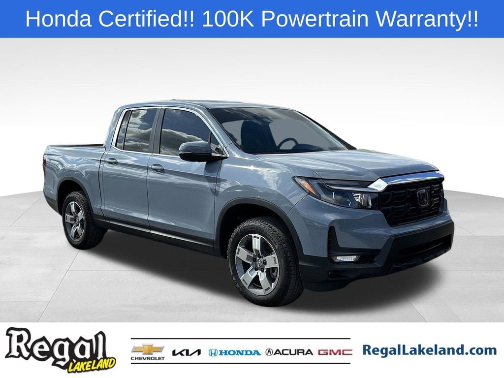 Certified 2025 Honda Ridgeline RTL Truck Crew Cab