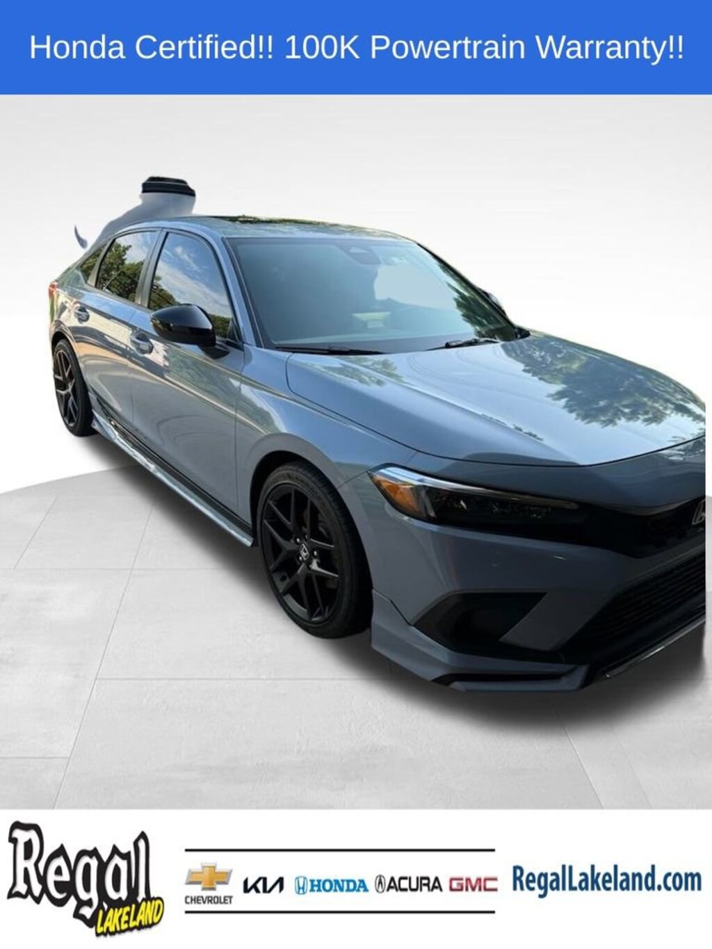 Certified 2024 Honda Civic Si Sedan