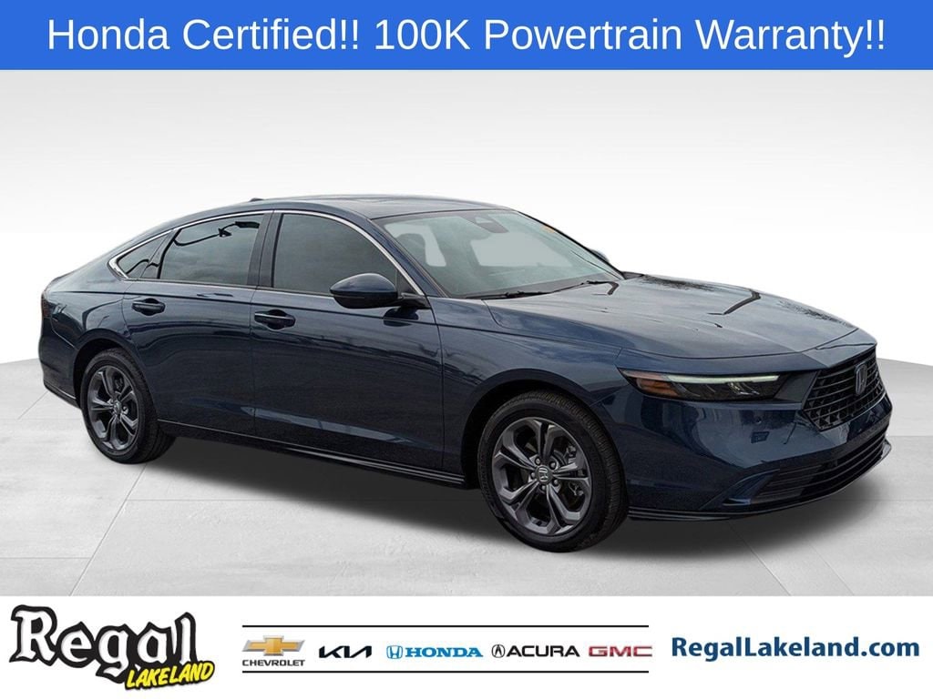 Certified 2025 Honda Accord Hybrid EX-L Sedan