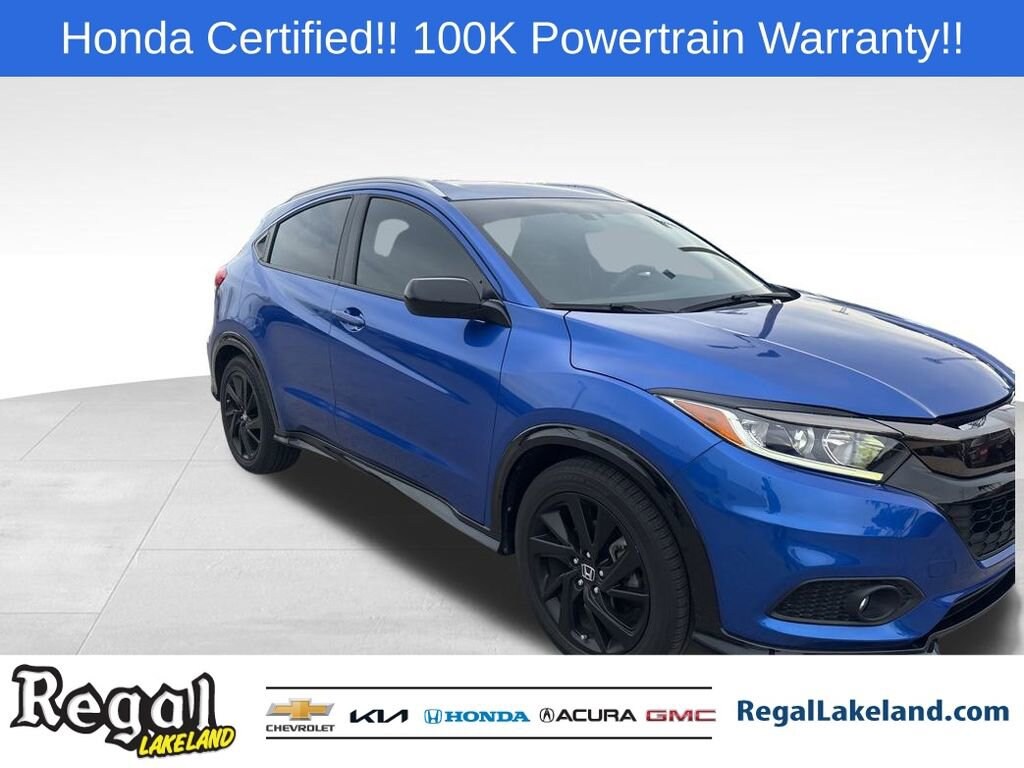 Certified 2021 Honda HR-V Sport SUV