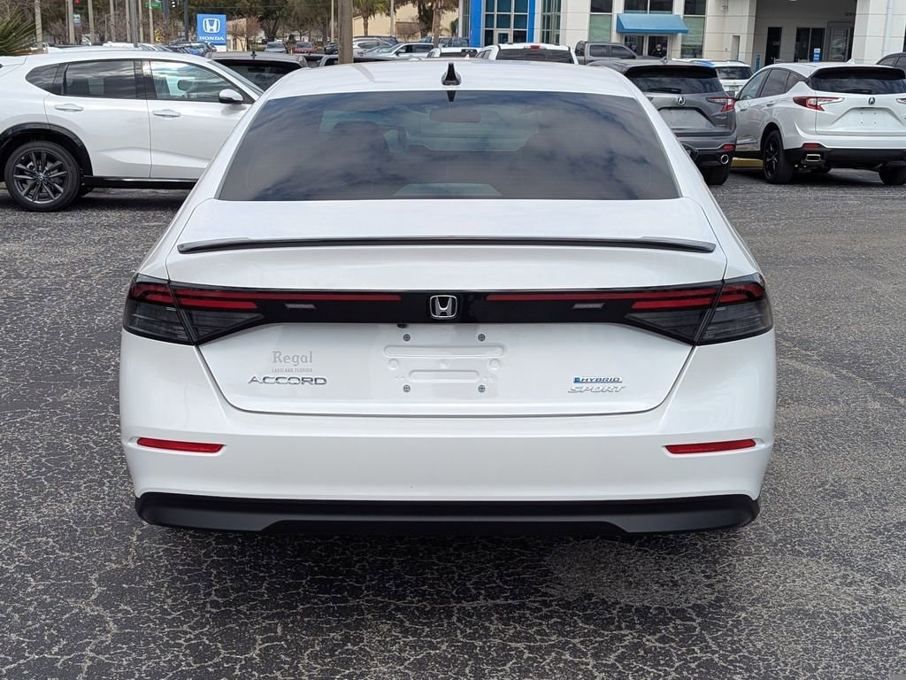 Certified 2025 Honda Accord Hybrid Sport Sedan