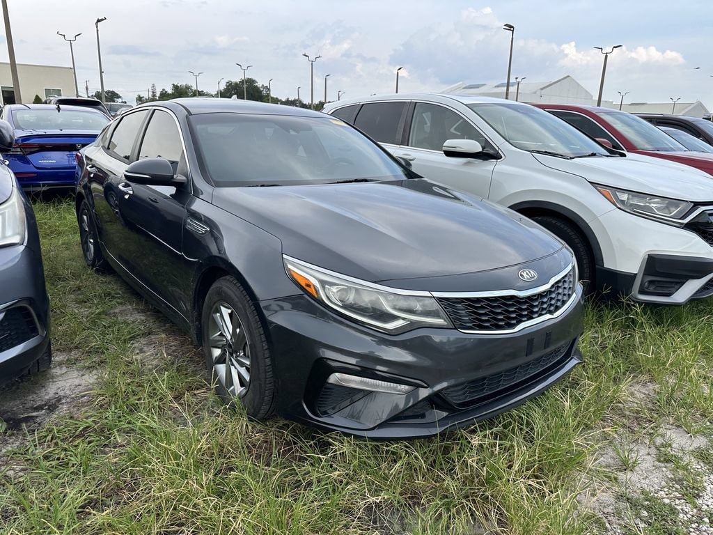 Used 2019 Kia Optima LX with VIN 5XXGT4L33KG296748 for sale in Lakeland, FL