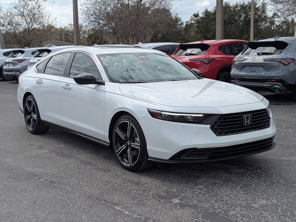 Certified 2025 Honda Accord Hybrid Sport Sedan