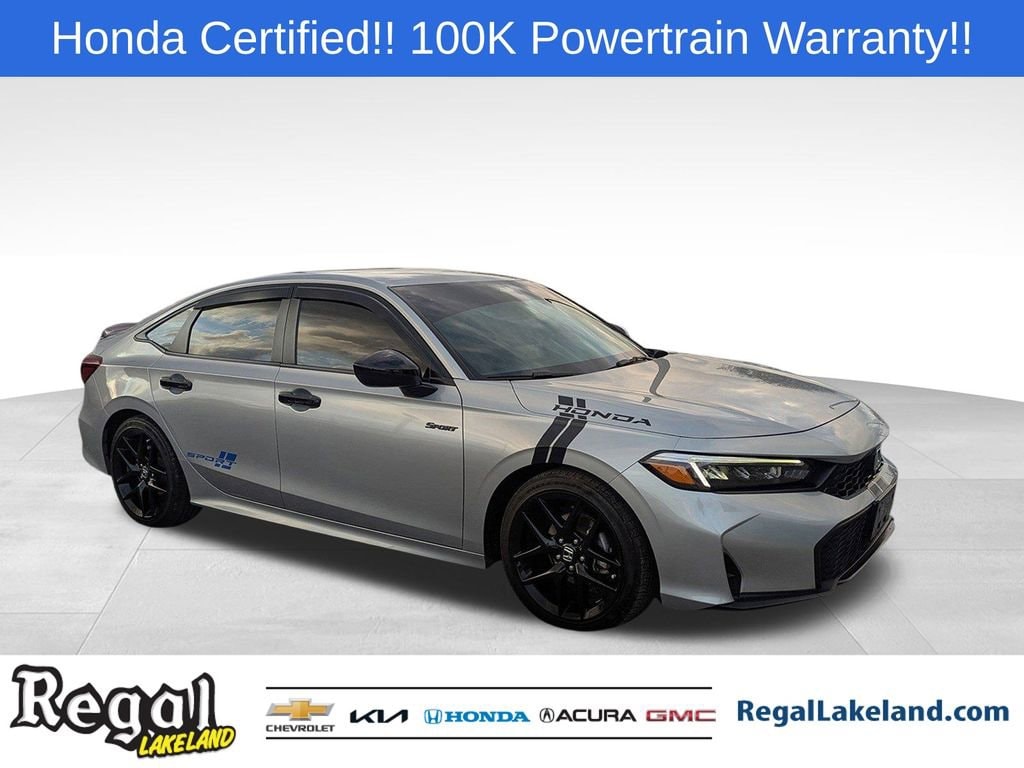 Certified 2025 Honda Civic Sedan Sport Sedan