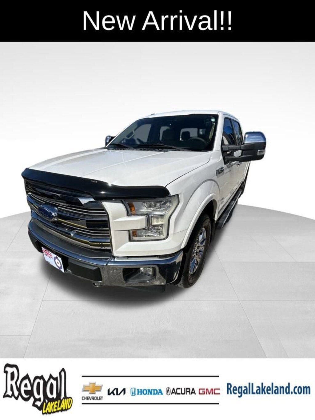 Used 2017 Ford F-150 Lariat Truck SuperCrew Cab