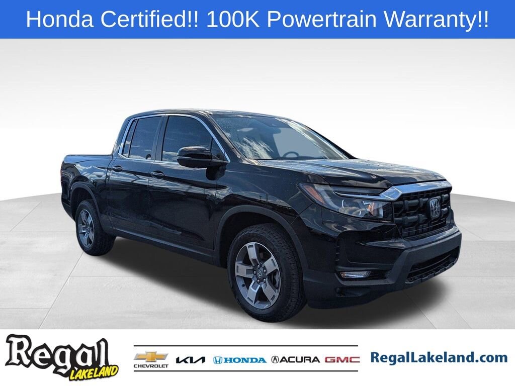 Certified 2025 Honda Ridgeline RTL Truck Crew Cab