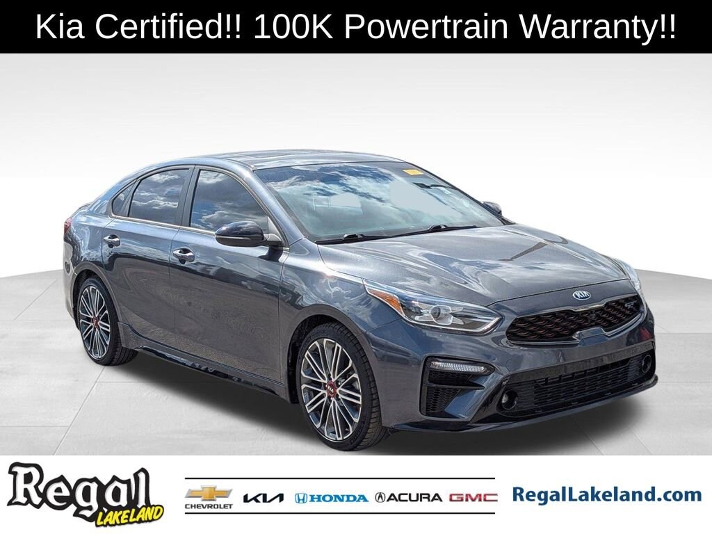 Certified 2021 Kia Forte GT Sedan