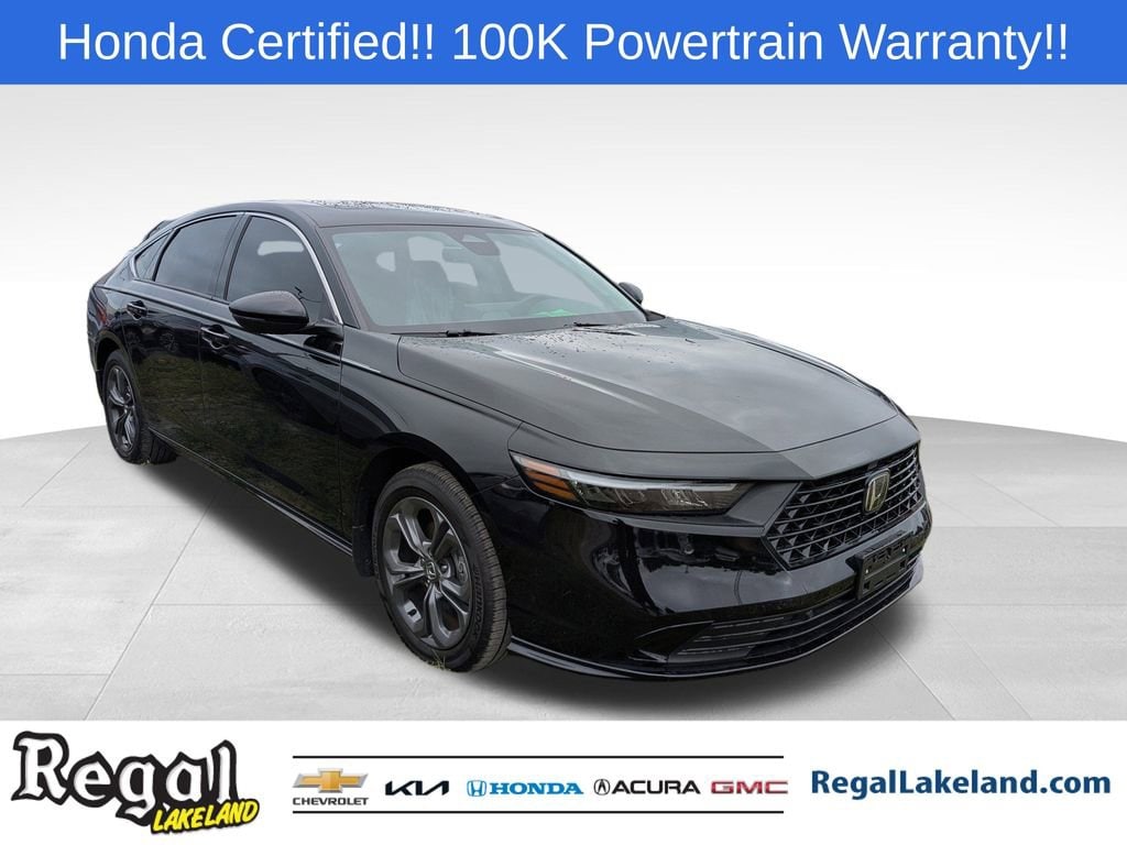 Certified 2025 Honda Accord Hybrid EX-L Sedan