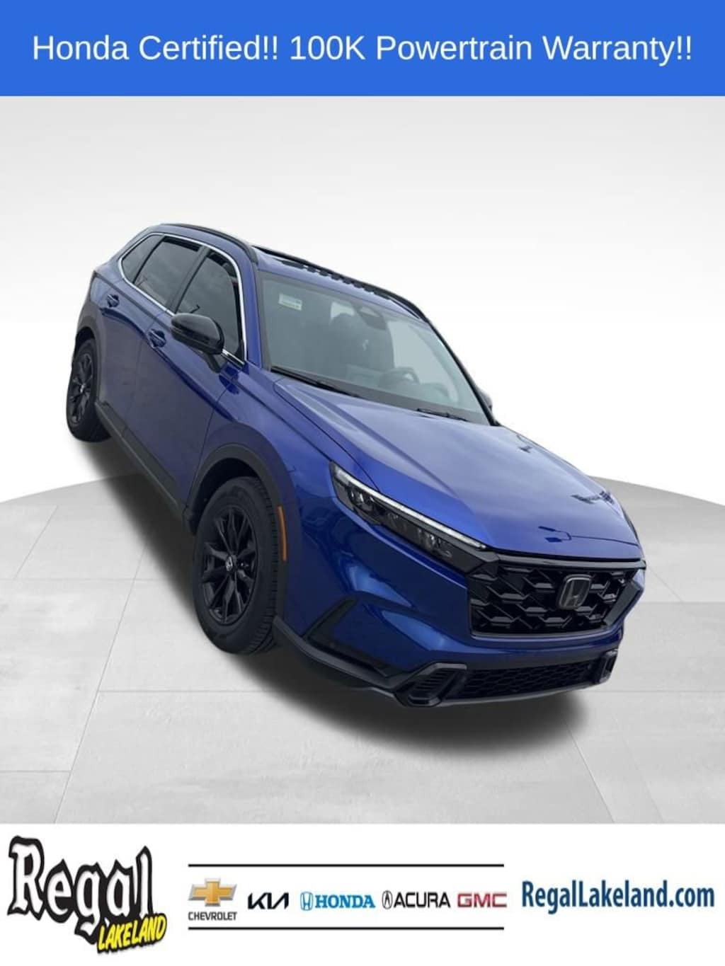 Certified 2024 Honda CR-V Hybrid Sport-L SUV