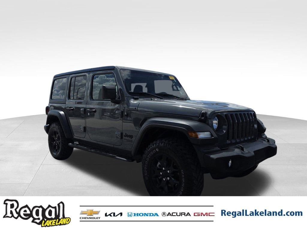 Used 2021 Jeep Wrangler Unlimited Sport S SUV