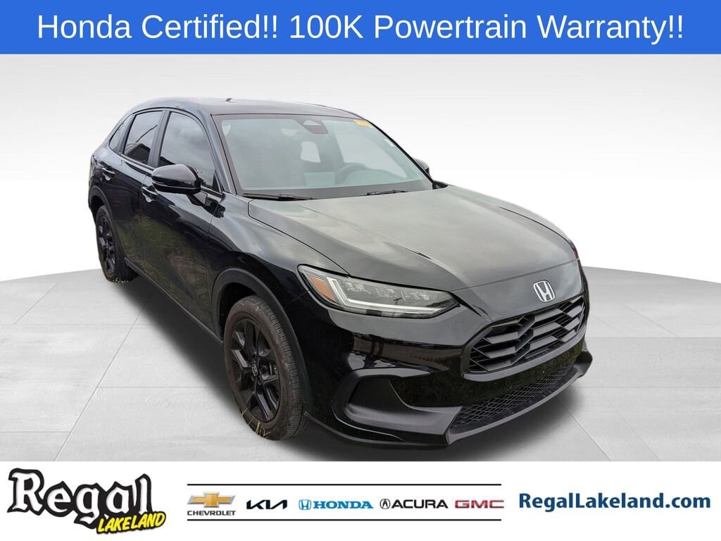 Certified 2025 Honda HR-V Sport SUV