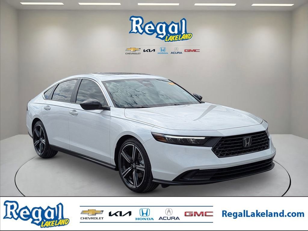 Certified 2025 Honda Accord Hybrid Sport Sedan