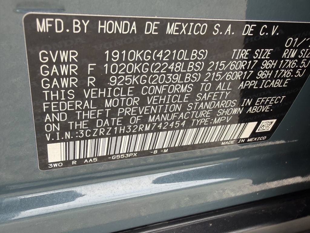 2024 Honda HR-V LX - Photo 32