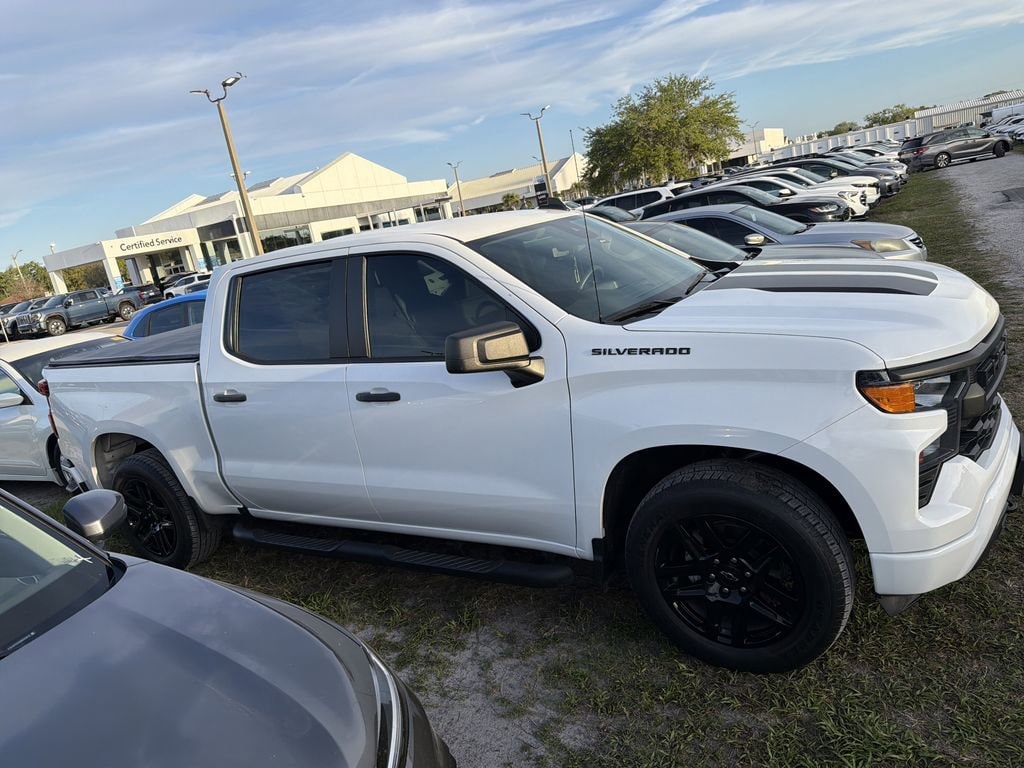 Certified 2023 Chevrolet Silverado 1500 Custom Truck Crew Cab