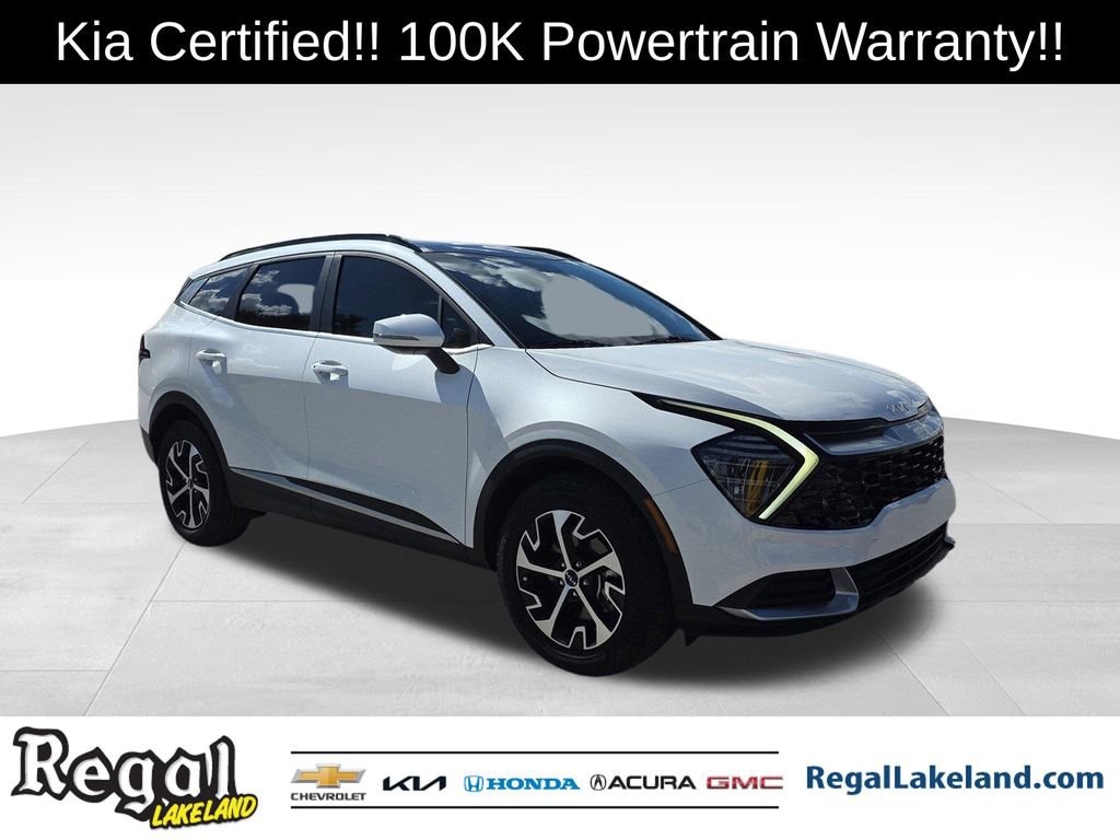 Certified 2024 Kia Sportage Hybrid EX SUV