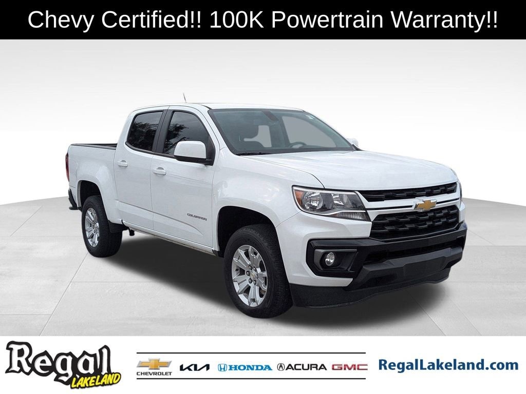 Certified 2022 Chevrolet Colorado 2WD LT Truck Crew Cab