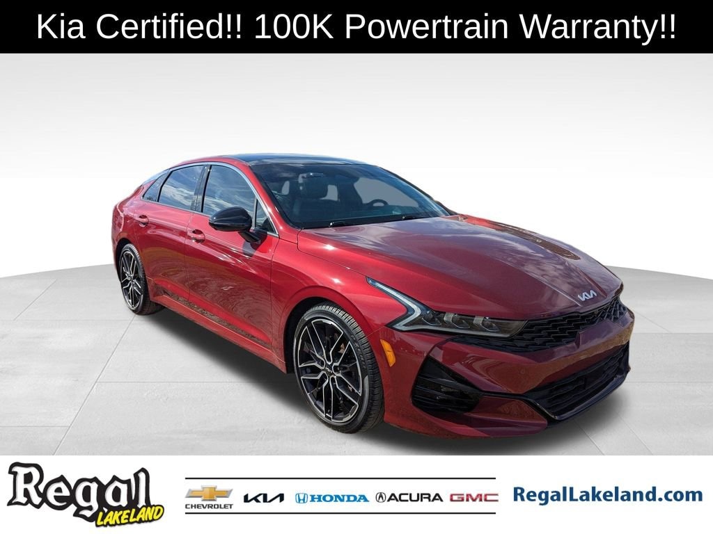 Certified 2022 Kia K5 GT Sedan