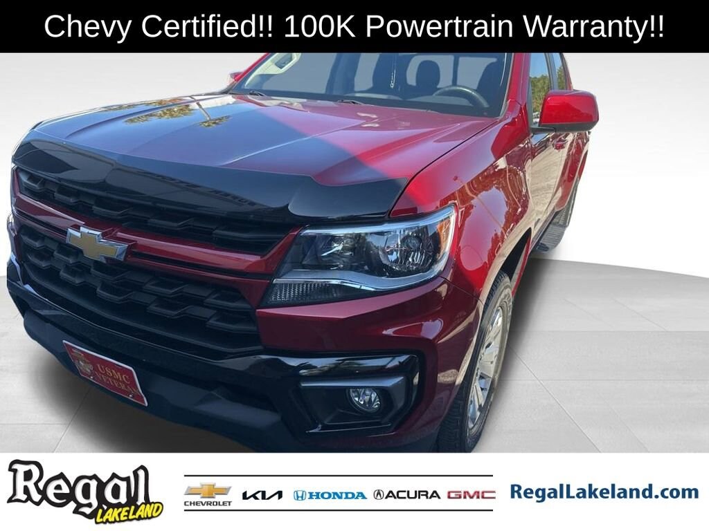Certified 2021 Chevrolet Colorado 2WD LT Truck Crew Cab