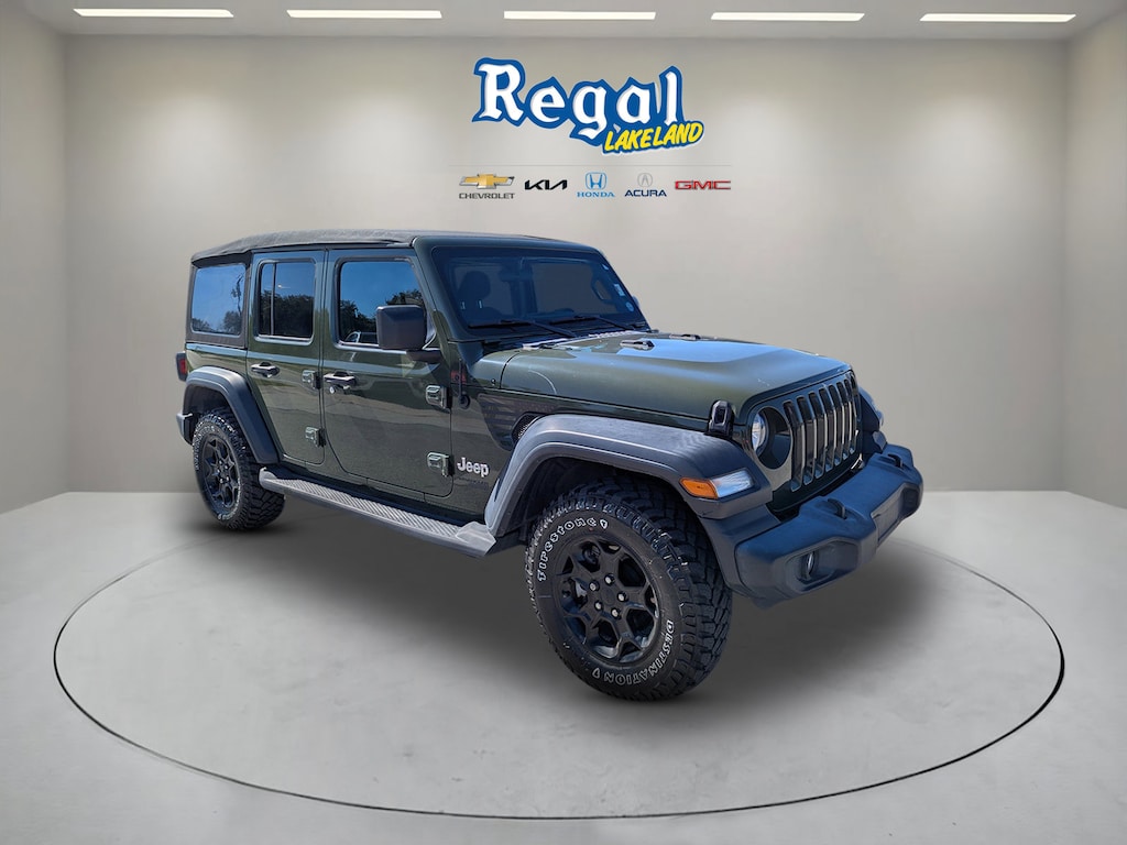 Used 2021 Jeep Wrangler Unlimited Sport S SUV