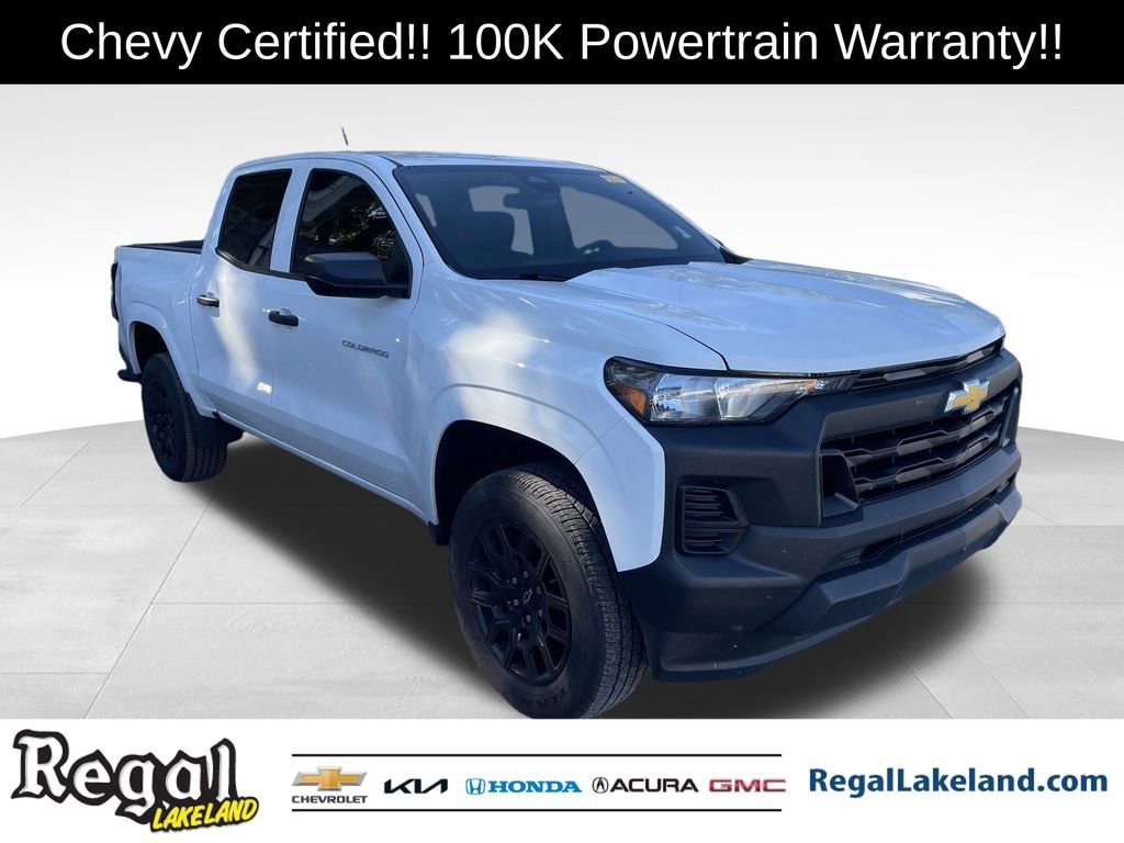 Certified 2025 Chevrolet Colorado 2WD Work Truck Truck Crew Cab