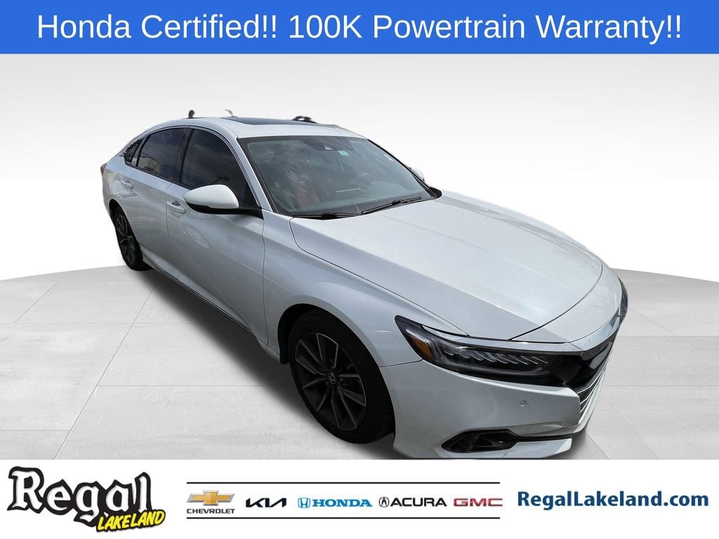 Certified 2022 Honda Accord Sedan EX-L Sedan
