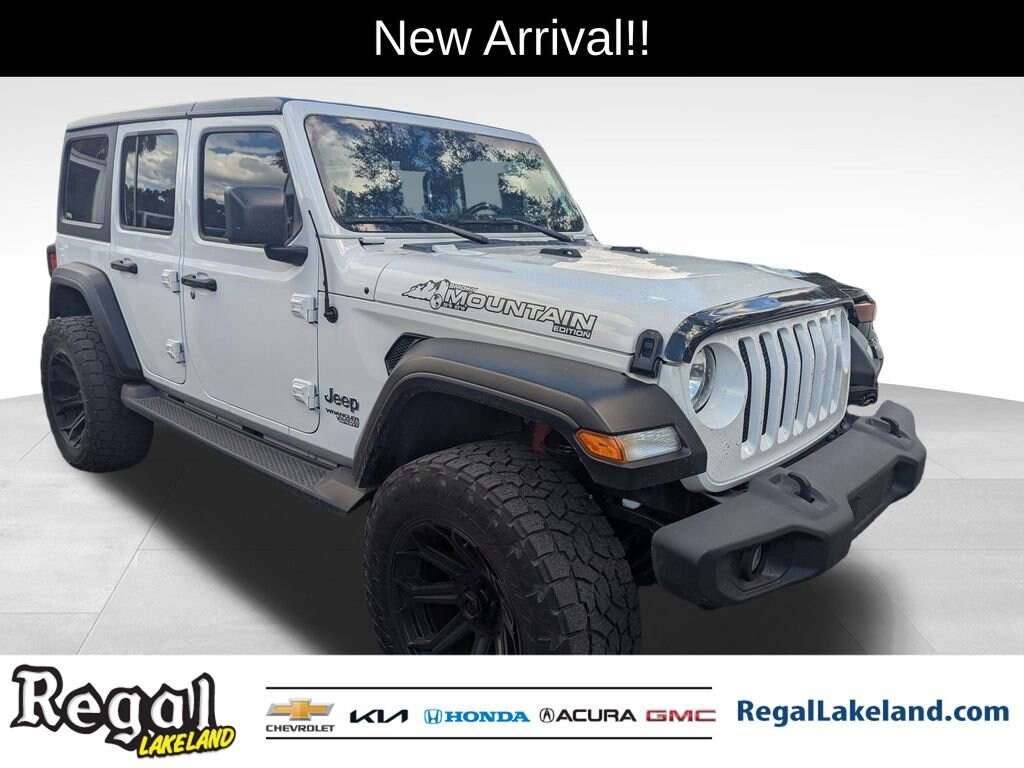 Used 2020 Jeep Wrangler Unlimited Sport S SUV
