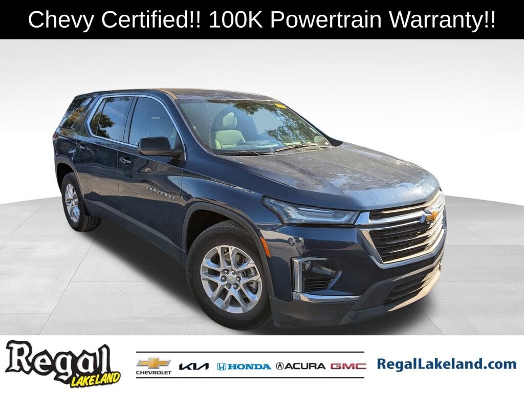 Certified 2022 Chevrolet Traverse LS SUV