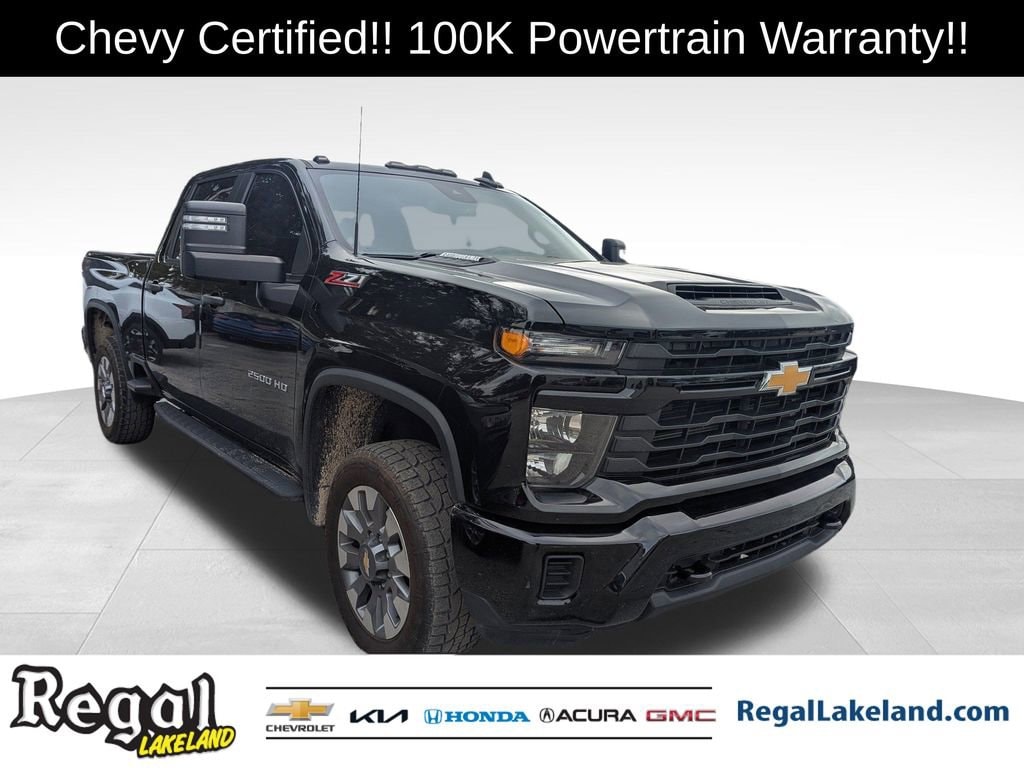 Certified 2024 Chevrolet Silverado 2500HD Custom Truck Crew Cab