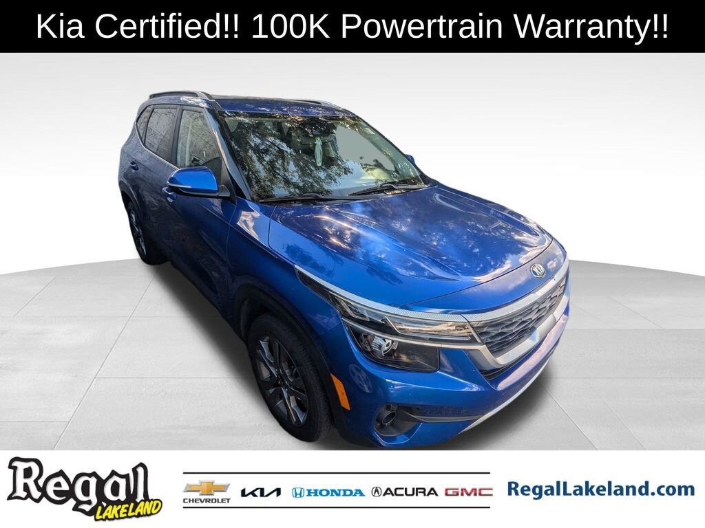Certified 2021 Kia Seltos S SUV