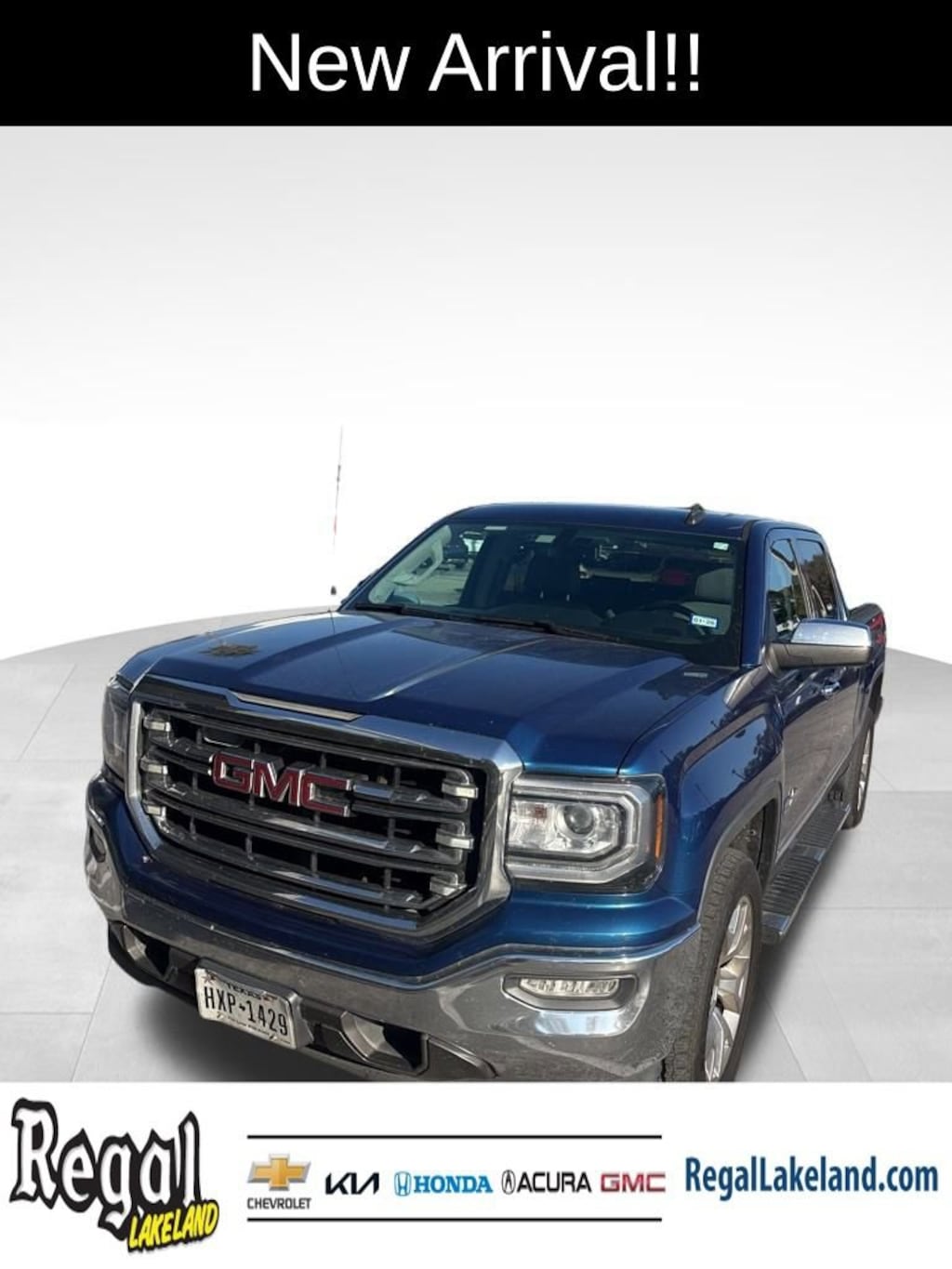 Used 2017 GMC Sierra 1500 SLT Truck Crew Cab