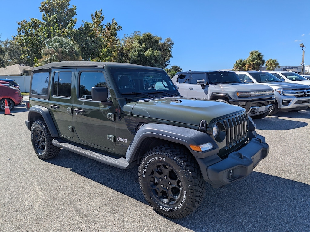 Used 2021 Jeep Wrangler Unlimited Sport S SUV