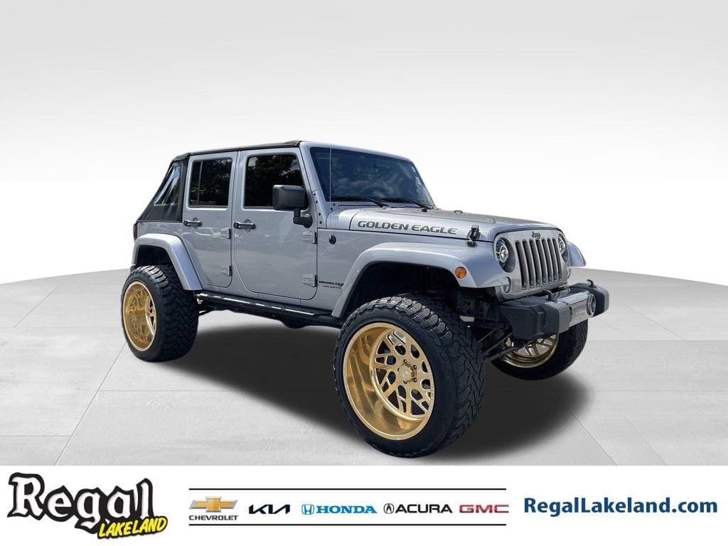 Used 2018 Jeep Wrangler JK Unlimited Golden Eagle SUV