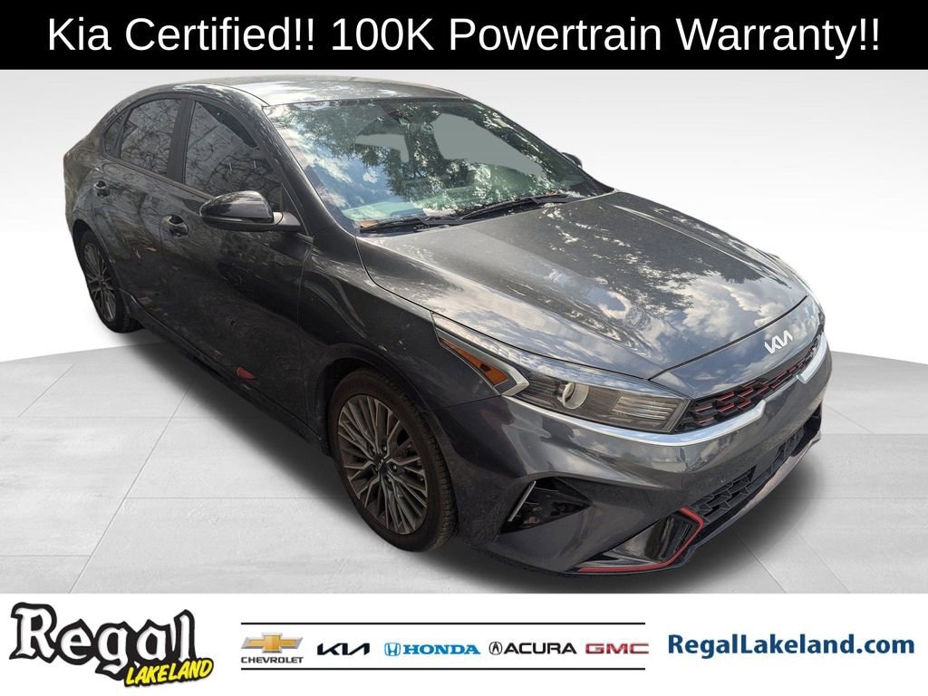 Certified 2022 Kia Forte GT-Line Sedan