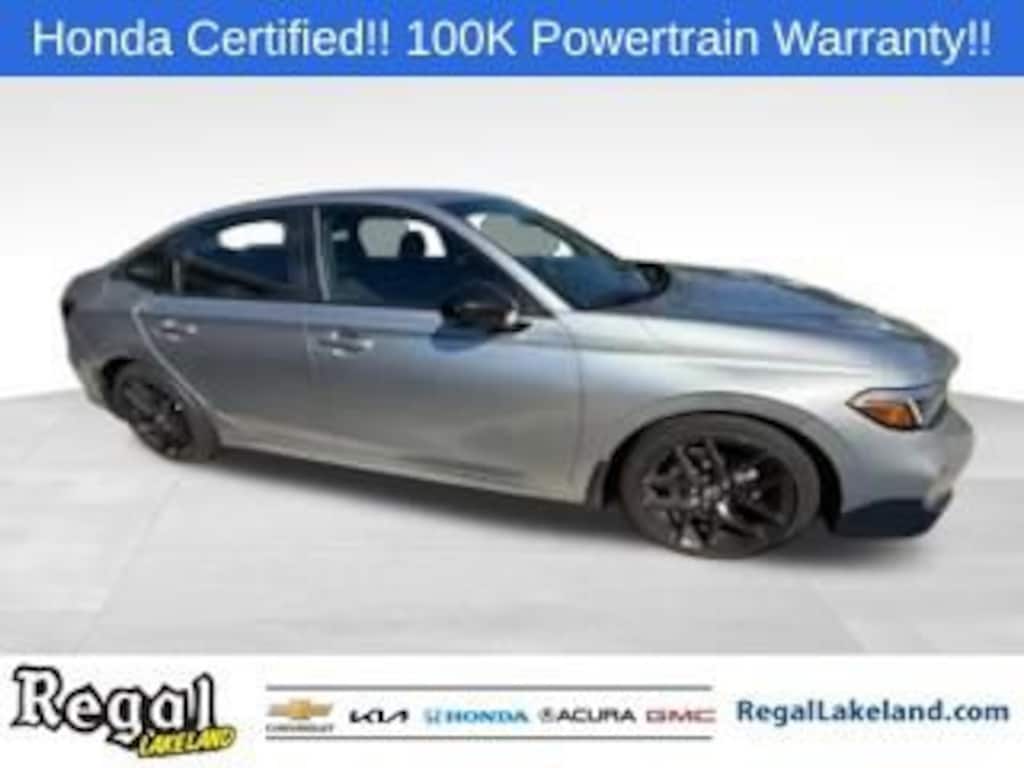 Certified 2025 Honda Civic Sedan Sport Sedan