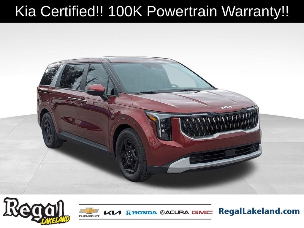 Certified 2025 Kia Carnival LXS Van Passenger Van