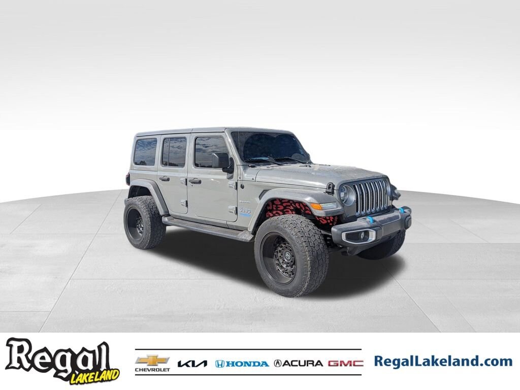 Used 2022 Jeep Wrangler 4xe Unlimited Sahara SUV