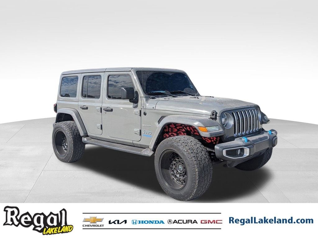 Used 2022 Jeep Wrangler 4xe Unlimited Sahara SUV