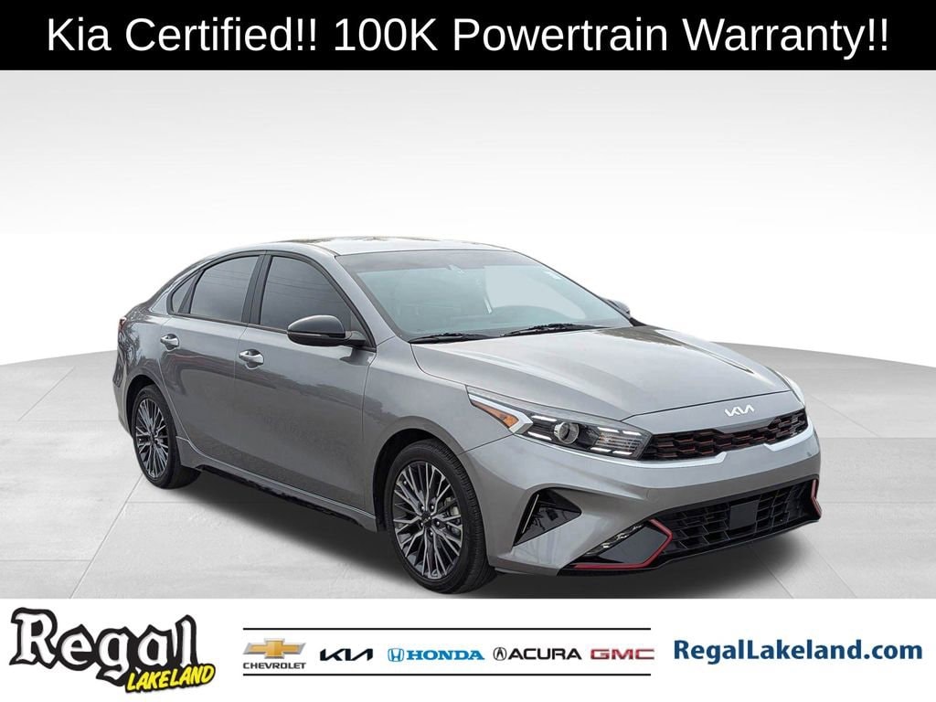 Certified 2022 Kia Forte GT-Line Sedan