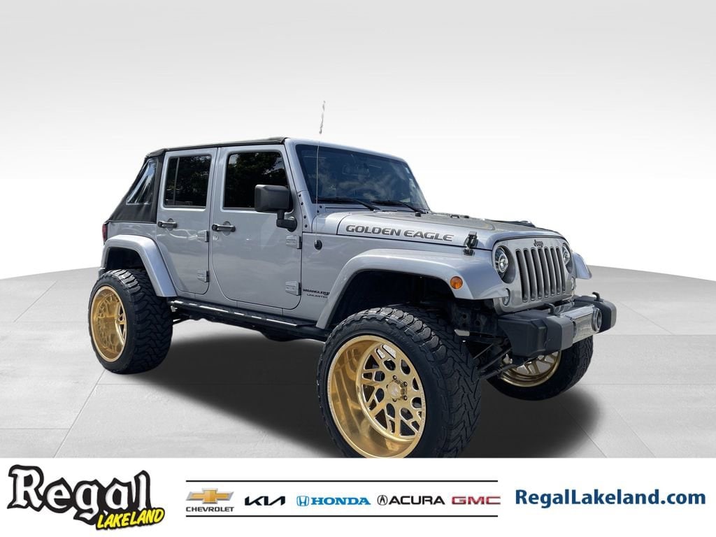 Used 2018 Jeep Wrangler JK Unlimited Golden Eagle SUV
