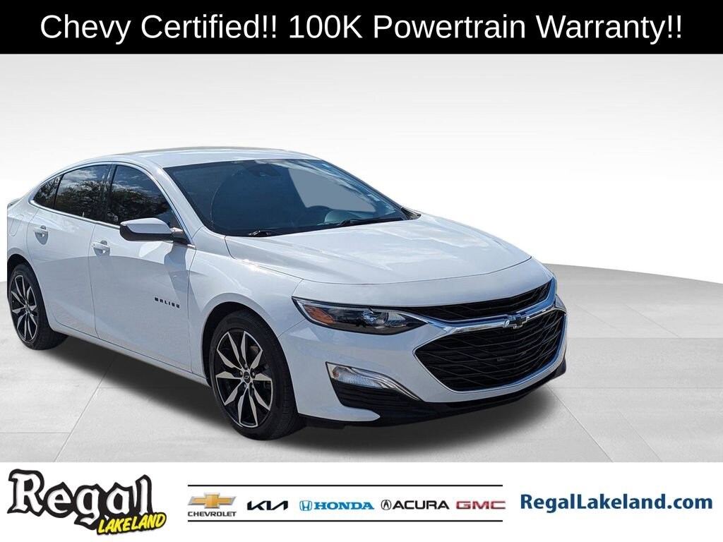 Certified 2024 Chevrolet Malibu RS Sedan