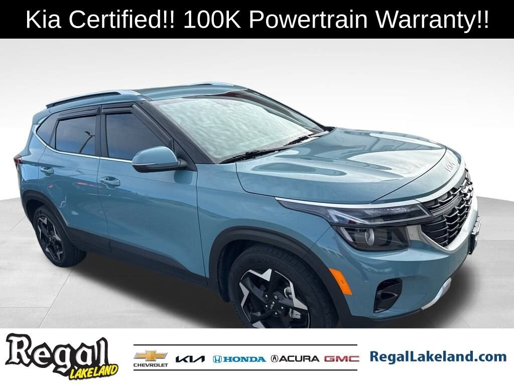 Certified 2024 Kia Seltos EX SUV
