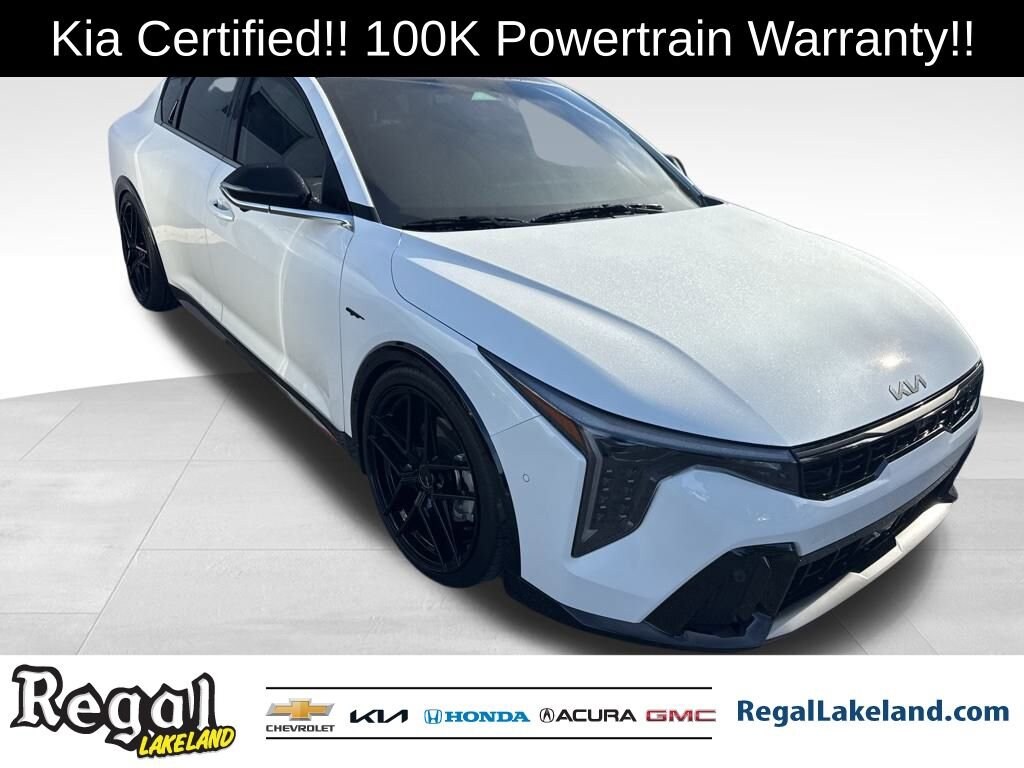 Certified 2025 Kia K4 GT-Line Turbo Sedan