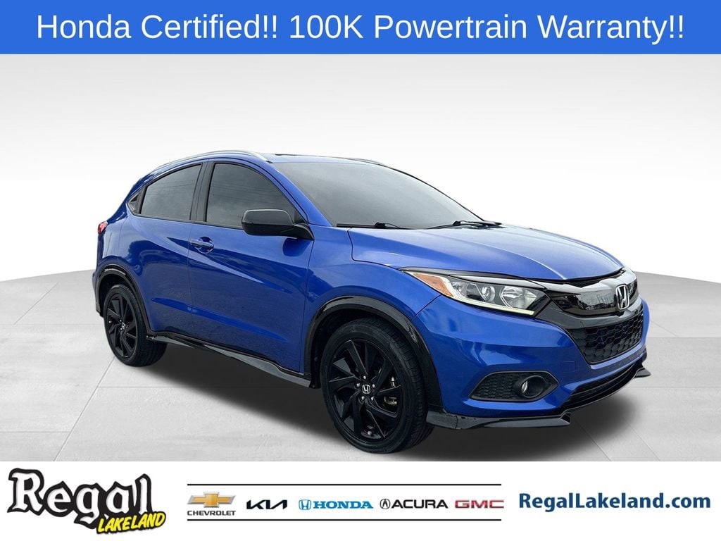 Certified 2021 Honda HR-V Sport SUV