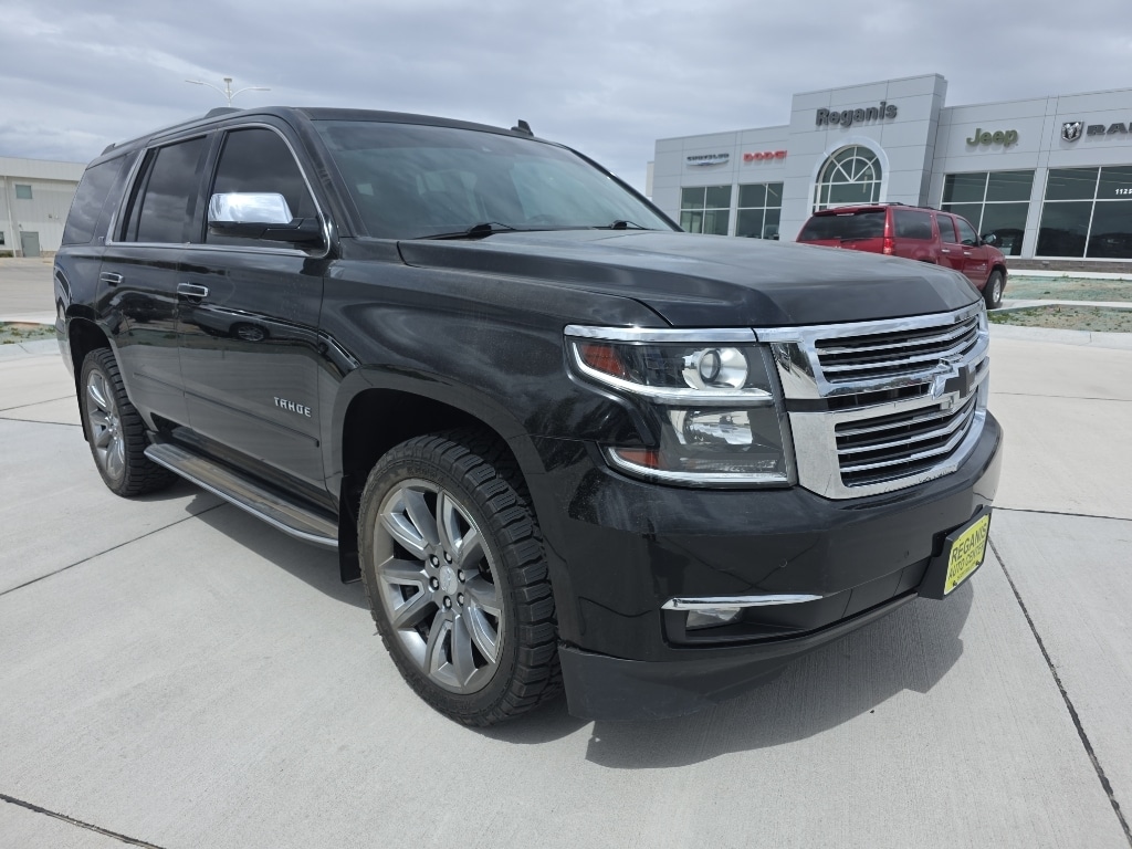 Used 2015 Chevrolet Tahoe LTZ with VIN 1GNSKCKCXFR309031 for sale in Scottsbluff, NE