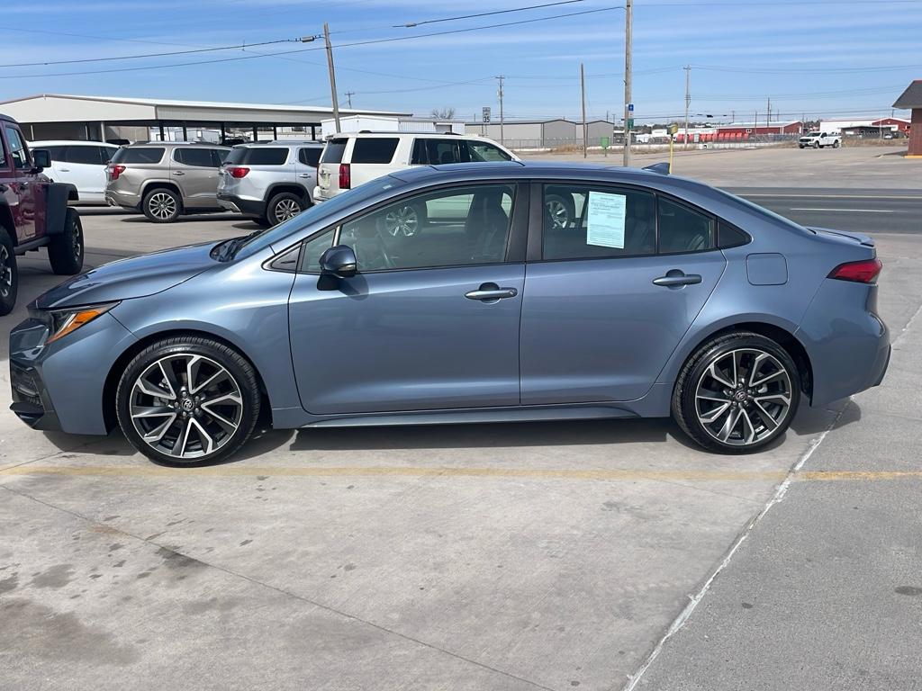 Used 2022 Toyota Corolla XSE with VIN 5YFT4MCEXNP132566 for sale in Scottsbluff, NE